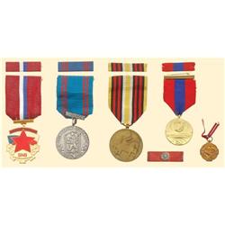 Medal - CZECHOSLOVAKIA - LOT OF 5
