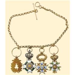 Medal - FRANCE - MINIATURE CHAINS