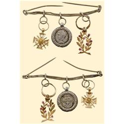 Medal - FRANCE - MINIATURES - LOT OF 3