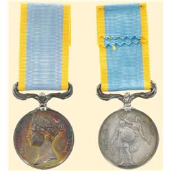 Medal - Great Britain - CRIMEA MEDAL 1854