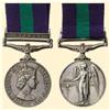 Image 1 : Medal - Great Britain - GENERAL SERVICE MEDAL - ELIZABETH II / 2ND TYPE