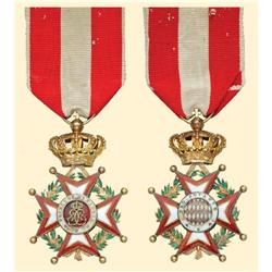 Medal - MONACO - ORDER OF ST. CHARLES