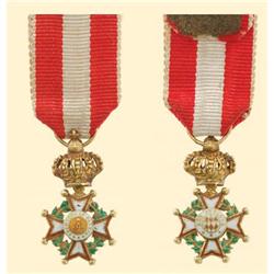 Medal - MONACO - ORDER OF ST. CHARLES