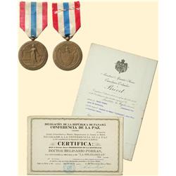 Medal - PANAMA - SOLIDARITY MEDAL 1919