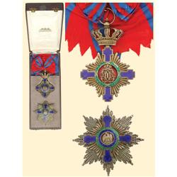 Medal - ROMANIA - ORDER OF THE STAR OF ROMANIA (1864)