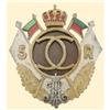 Image 1 : Medal - ROMANIA - REGIMENTAL BADGES - 5TH ROSIORI REGIMENT -NICHOLAS II