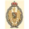 Image 1 : Medal - ROMANIA - REGIMENTAL BADGES - BADGE FOR MILITARY ACADEMY GRADUATES