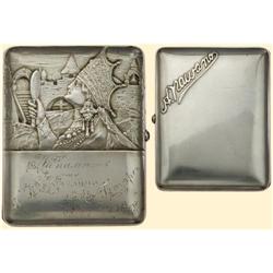 Medal - RUSSIA - SILVER TOBACCO BOX