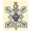 Image 1 : Medal - RUSSIA - REGIMENTAL BADGES - THIRD PERNOV GRENADIER REGIMENT