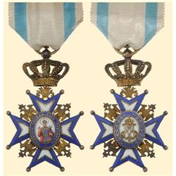 Medal - SERBIA - KINGDOM - ORDER OF SAINT SAVA