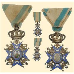 Medal - SERBIA - KINGDOM - ORDER OF SAINT SAVA