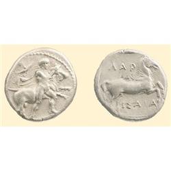 GREEK COINS - THESSALY - Larissa - AR Drachm