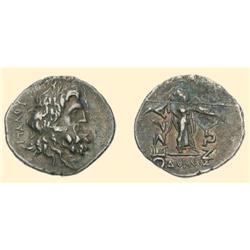 GREEK COINS - Thesasalian League - AR 2Victoriatus