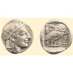 GREEK COINS - ATTICA - Athens - AR Tetradrachm