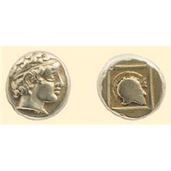 GREEK COINS - LESBOS - MytileneEARLY ELECTRUM - EL Hekte