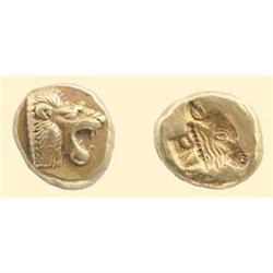GREEK COINS - LESBOS - MytileneEARLY ELECTRUM - EL Hekte