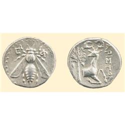 GREEK COINS - IONIA - Ephesos- AR Drachm Bee