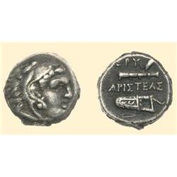 GREEK COINS - IONIA - Erythrai - AR Drachm