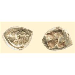 GREEK COINS - IONIA - Phokaia - EL Hekte Seals Playing