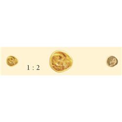 GREEK COINS - KINGS OF LYDIA - Kroisos 1/24 Gold Stater