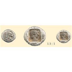 GREEK COINS - CARIA - Knidos - AR Drachm
