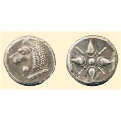 GREEK COINS - SATRAPS OF CARIA - Hekatomnos Drachm