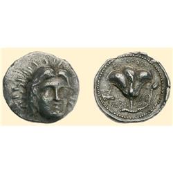 GREEK COINS -  Rhodes - AR Tetradrachm Helios
