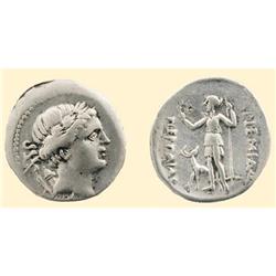 GREEK COINS - PAMPHYLIA - Perge- AR Drachm Artemis