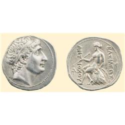 GREEK COINS - SELEUCID - Antiochos II AR EF Portrait