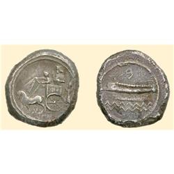GREEK COINS - PHOENICIA - Sidon - AR Double Shekel