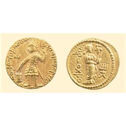 GREEK COINS - INDIA - Kushan - Gold Dinar