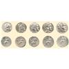Image 1 : LOTS OF GREEK COINS - 5 ALEXANDER AR TETRADRACHMS