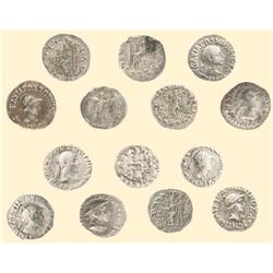 LOTS OF GREEK COINS - 15 BACTRIAN AR DRACHMS
