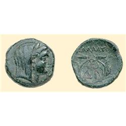 GREEK COINS - BLACK SEA - KALLATIS - AE 20