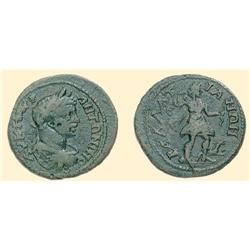ROMAN  COINS - BLACK SEA - KALLATIS - CARACALLA AE
