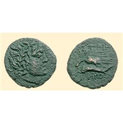 GREEK COINS - BLACK SEA - ISTROS - AE 18