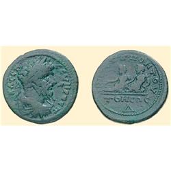 ROMAN  COINS - BLACK SEA - TOMIS - SEPTIMIUS SEVERUS AE