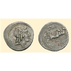 ROMAN COINS - REPUBLIC - AR DENARIUS BURSIO