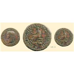 ROMAN COINS - Nero Claudius Drusus - AE Sestertius