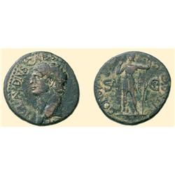 ROMAN COINS - Claudius- AE AS CONSTANTIA