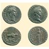 Image 1 : ROMAN COINS - Nerva -2 AE ASes AEQUITAS MILITARYCONCORIDA