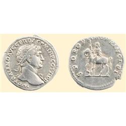 ROMAN COINS - Trajan - AR Denarius EQUUS TRAIANI