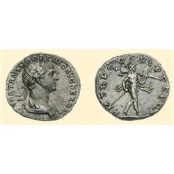 ROMAN COINS - Trajan - AR Denarius MARS