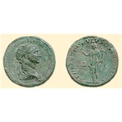 ROMAN COINS - Trajan - AE Dupondius FELICITAS