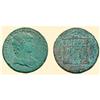 Image 1 : ROMAN COINS - ANTINOUS HADRIAN AE MEDALLION CORINTH