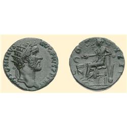 ROMAN COINS - Antoninus Pius - AE Dupondius