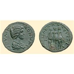 ROMAN COINS - Julia Domna - AE MARCIANOPOLIS