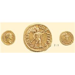 ROMAN COINS - Severus Alexander - GOLD AUREUS MARS