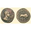 Image 1 : ROMAN COINS - Gordian III -AE Sestertius ICONIUM Wolf