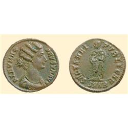 ROMAN COINS - Fausta, wife of Constantine I AE FOLLIS